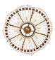 31" Sardinia Chandelier detail view