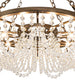 31" Sardinia Chandelier detail view