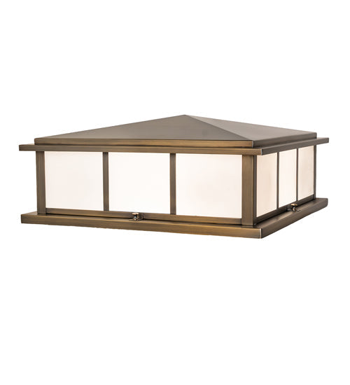 20" Seneca Double Bar Mission Pier Mount detail