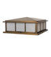 20" Seneca Double Bar Mission Pier Mount detail