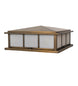 20" Seneca Double Bar Mission Pier Mount detail