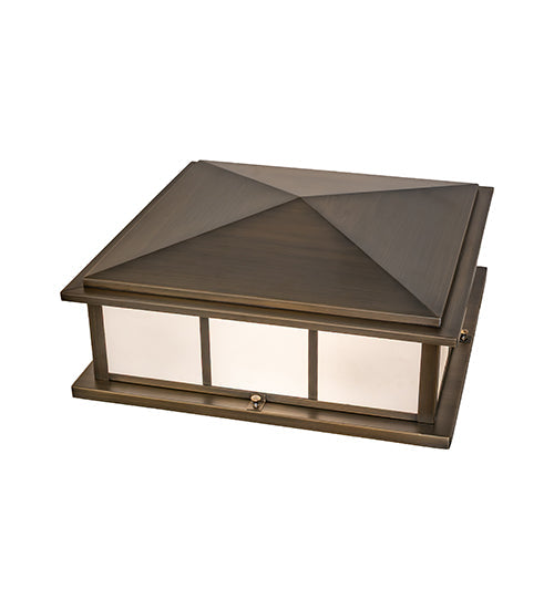 20" Seneca Double Bar Mission Pier Mount detail