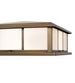 20" Seneca Double Bar Mission Pier Mount detail