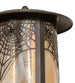 10" Fulton Spider Web Post Mount detail