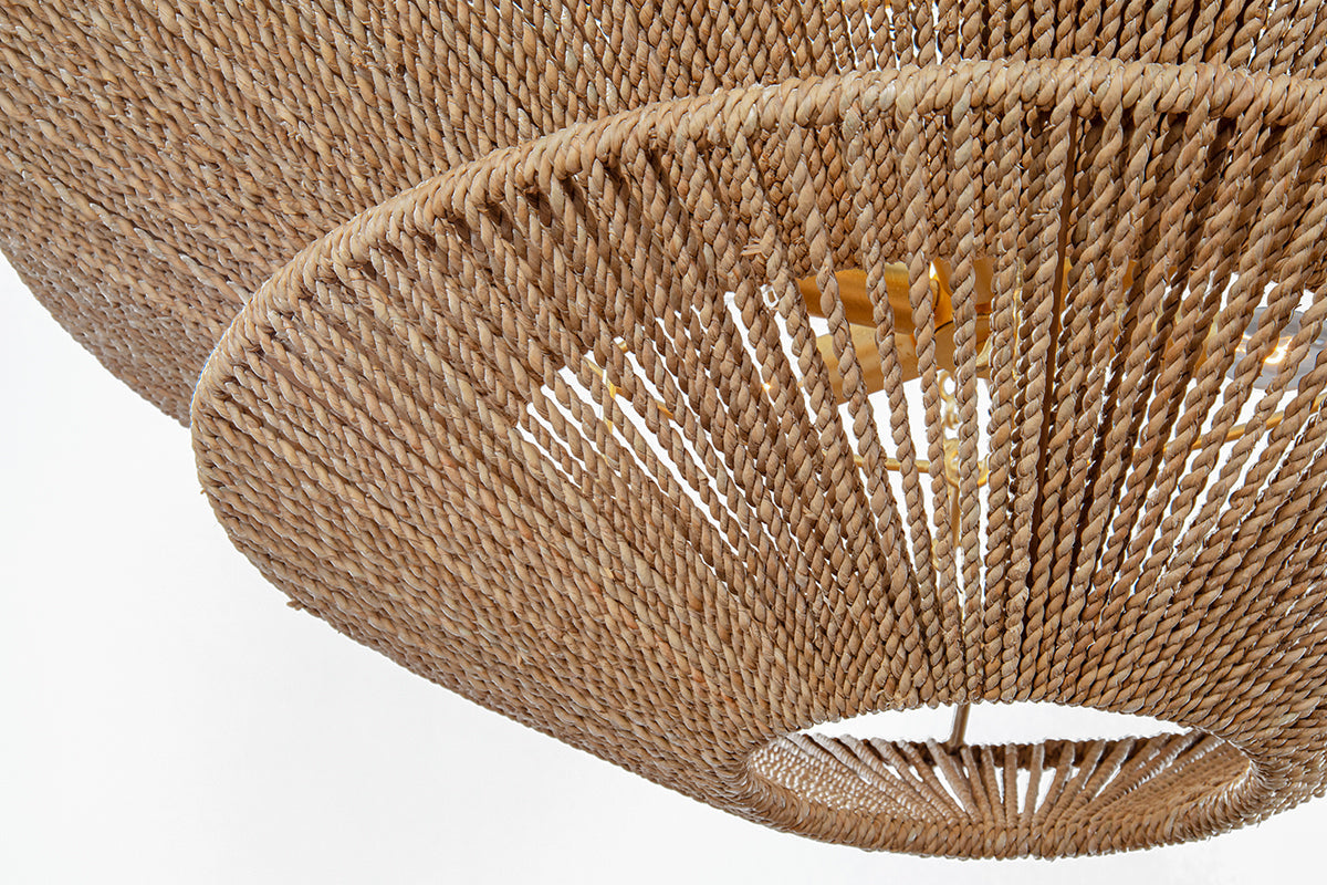 Corbett Tropea Chandelier detail view