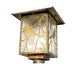 12" Seneca Song Bird Post Mount detail