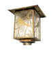 12" Seneca Song Bird Post Mount detail