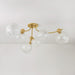 Corbett Astraia Semi Flush alternate angle