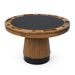 Prohibition 48in Poker Table - Matte Walnut / Black Trim - playing surface