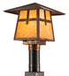 12.5" Stillwater Cross Mission Post Mount detail