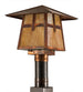 12.5" Stillwater Cross Mission Post Mount detail