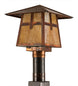 12.5" Stillwater Cross Mission Post Mount detail