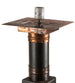 12.5" Stillwater Cross Mission Post Mount detail