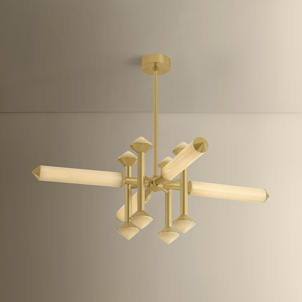 Corbett Hydra Chandelier detail