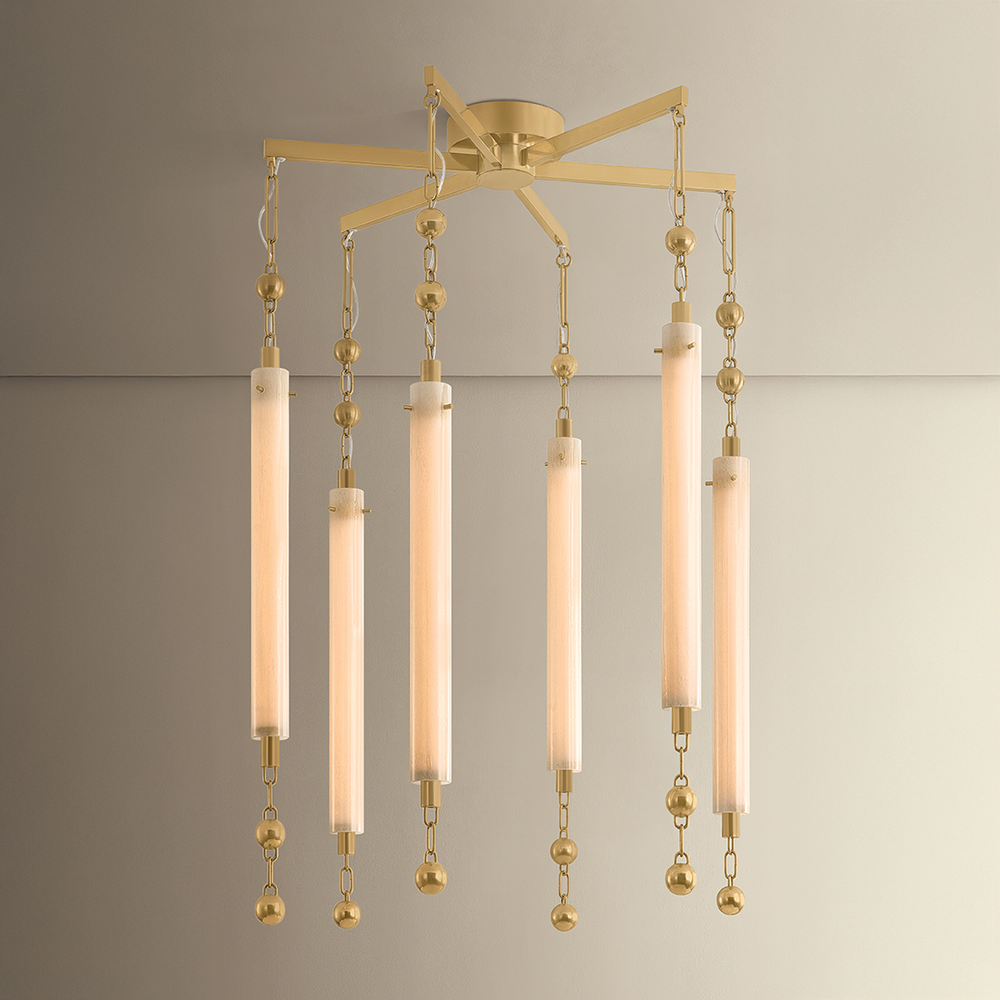 Corbett Parigi Chandelier 27.5in detail