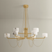 Corbett Bunda Chandelier 47in detail