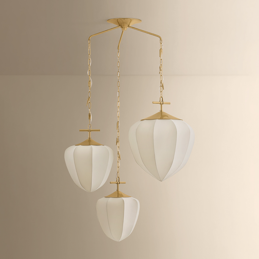 Corbett Hoshi Chandelier detail