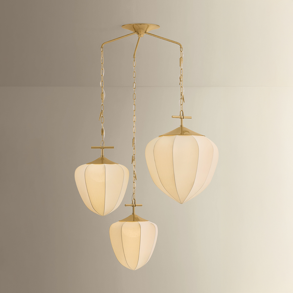 Corbett Hoshi Chandelier detail