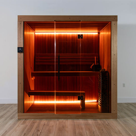 LeisureCraft CT Element Studio Sauna (64x84)