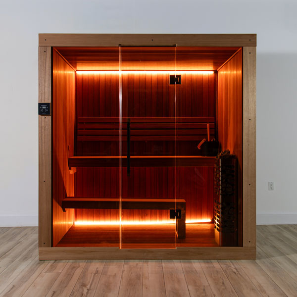LeisureCraft CT Element Studio Sauna (64x84)