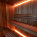 LeisureCraft CT Element Studio Sauna (64x84) interior