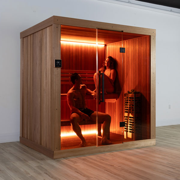 LeisureCraft CT Element Studio Sauna (64x84)
