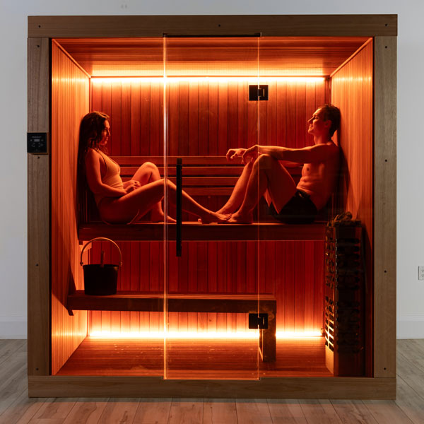 LeisureCraft CT Element Studio Sauna (64x84)