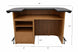 Prohibition 60in Cocktail Bar - dimensions back view