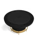 Prohibition 60in Poker Table - Black - top view