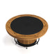 Prohibition 60in Poker Table - Walnut - top view