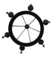 34" Warwick 6 Light Chandelier detail view