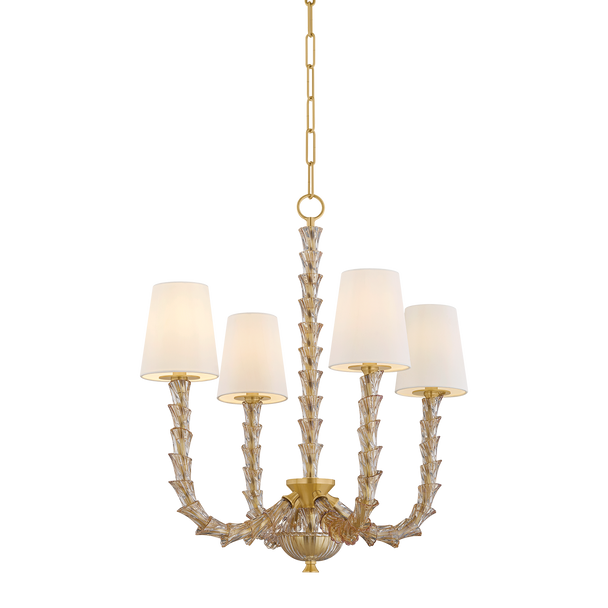 Hudson Valley Calumet Chandelier 6844-AGB