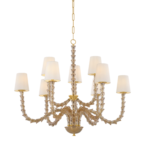 Hudson Valley Calumet Chandelier 6849-AGB