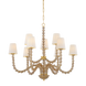 Hudson Valley Calumet Chandelier 6849-AGB