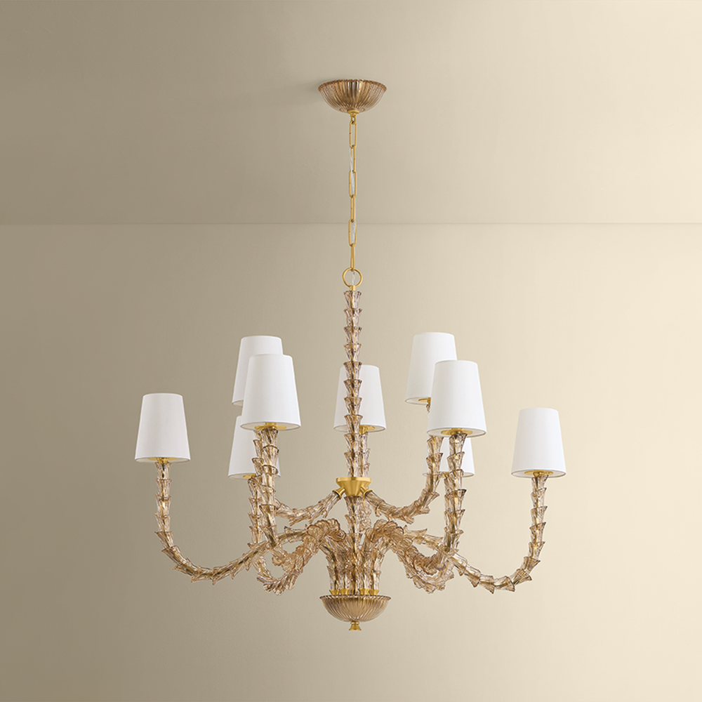 Hudson Valley Calumet Chandelier 43.25in detail