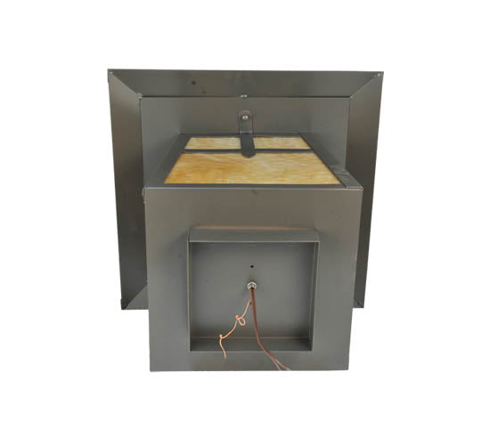 20" Stillwater Cross Mission Pier Mount detail