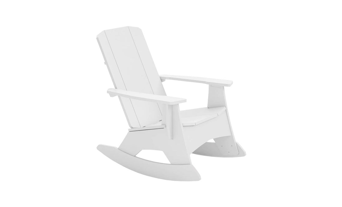 Mainstay Adirondack Rocker - White