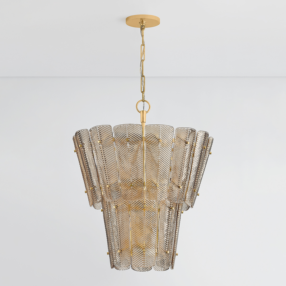 Hudson Valley Cassian Chandelier 28.75in detail
