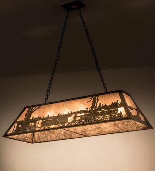 48" Train Oblong Pendant - hero