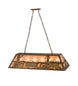 48" Train Oblong Pendant - detail 1