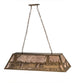 48" Train Oblong Pendant - detail 2