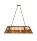 48" Train Oblong Pendant - detail 4
