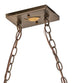 48" Train Oblong Pendant - detail 9