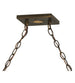 61" Ducks in Flight Oblong Pendant - detail 9