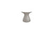 Autograph Standard Side Table - White lid, Sandstone base