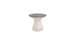Autograph Standard Side Table - Gray lid, Cloud base