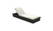 Echo Chaise - Black resin frame