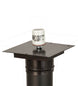 8" Stillwater Double Bar Mission Post Mount detail
