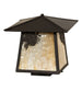 12" Stillwater Winter Pine Deck Light detail