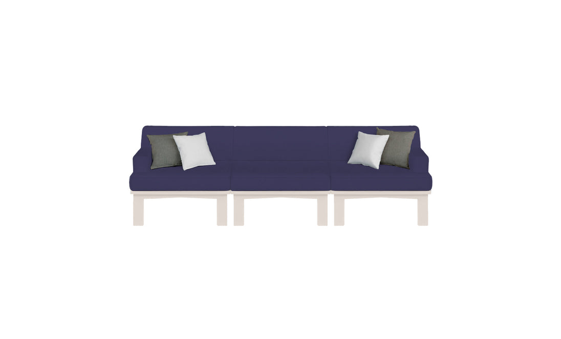 Mainstay Sectional 3 Piece Sofa - swatch